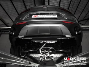 Alfa Romeo Stelvio Custom Exhaust Tips - Ragazzon - Stainless Steel - Carbon Fiber
